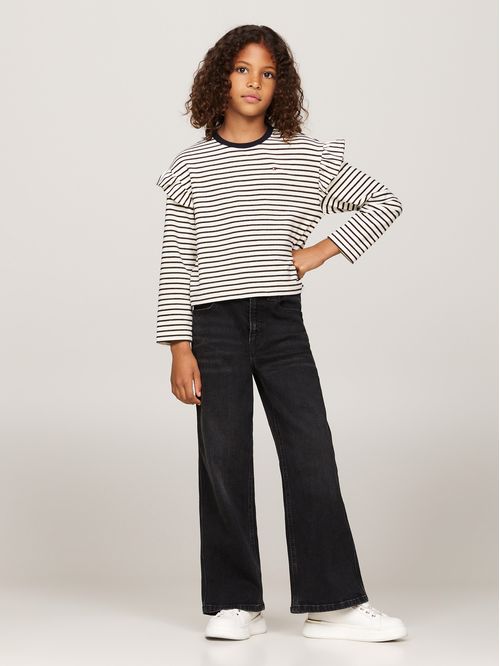 LUREX STRIPE TEE LS TH