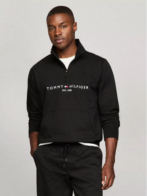 M TOMMY LOGO MOCKNECK