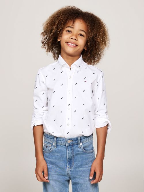 ALLOVER REGULAR SHIRT LS