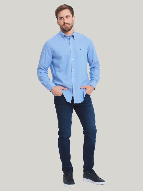 CAMISA VESTIR DRESS SHIRT DUTCH BLUE