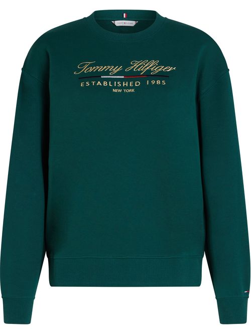 SWEATSHIRT MDRN REG SCRIPT C-NK SWTSHRT