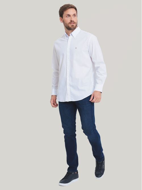 CAMISA VESTIR DRESS SHIRT WHITE