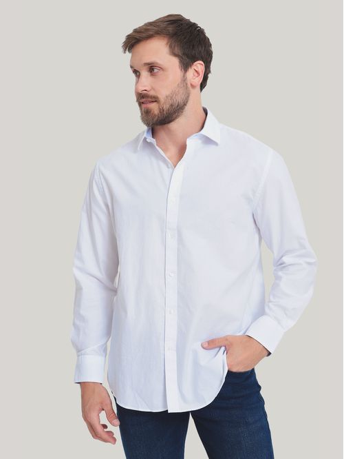 CAMISA VESTIR DRESS SHIRT WHITE
