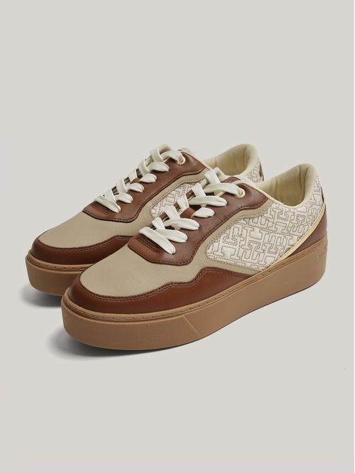 PLATFORM MONOGRAM SNEAKER