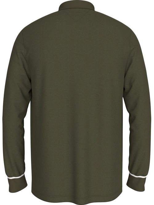 L/S PLACKET INTEREST REG POLO