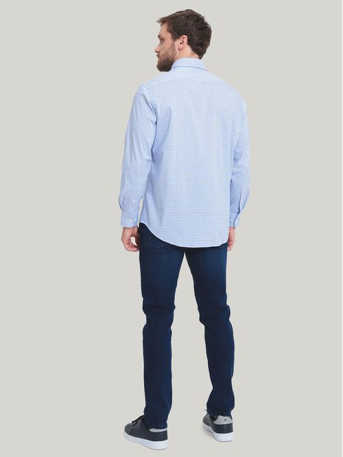CAMISA VESTIR DRESS SHIRT LIGHT BLUE