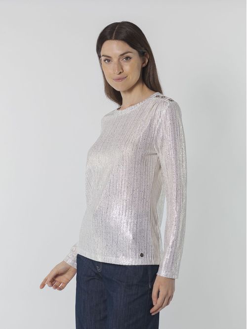 TOP L/S SHINE TOP