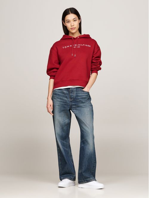 SWEATSHIRT MDRN REG CORP LOGO HOODIE