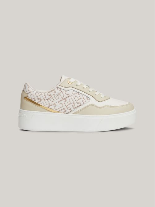 PLATFORM MONOGRAM SNEAKER