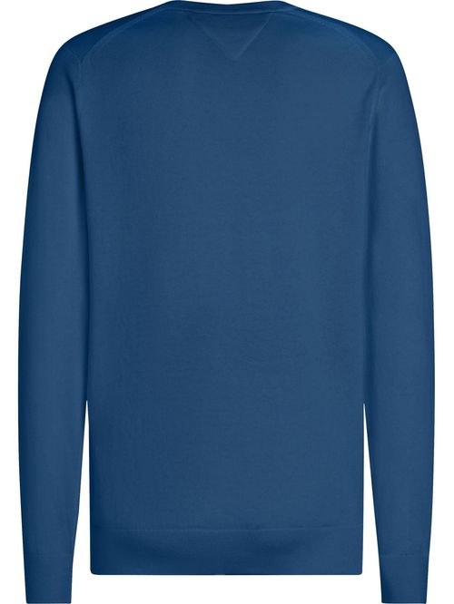 PIMA ORG CTN CASHMERE V NECK