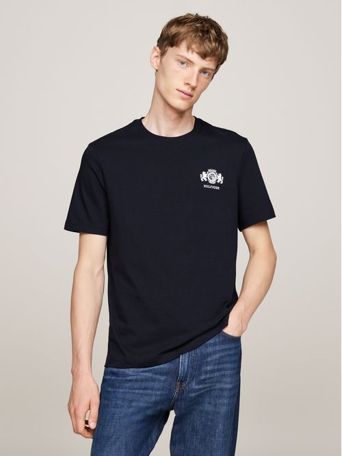 SMALL CREST EMBRO TEE