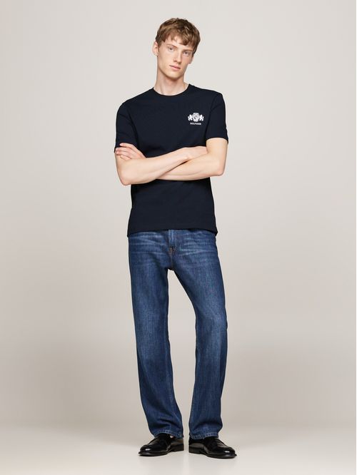 SMALL CREST EMBRO TEE
