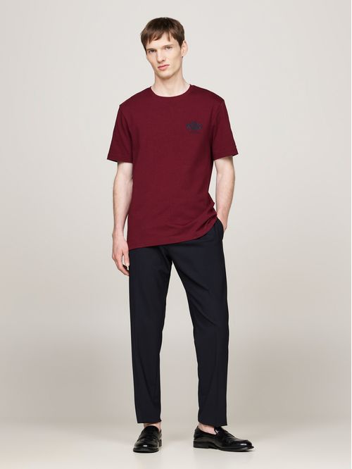SMALL CREST EMBRO TEE