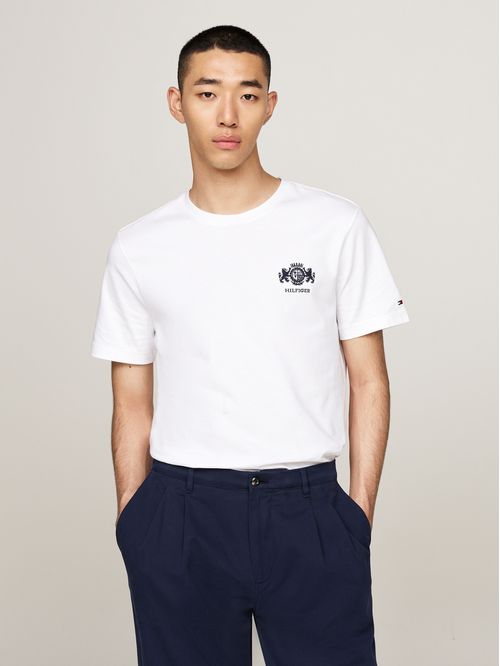 SMALL CREST EMBRO TEE