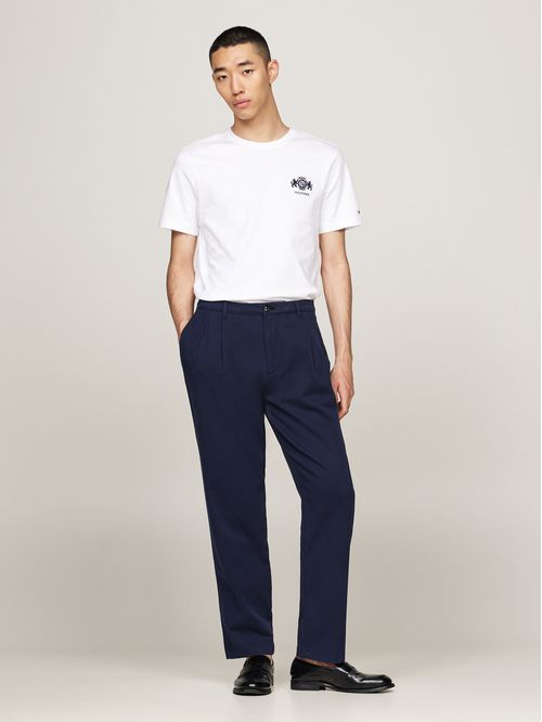 SMALL CREST EMBRO TEE