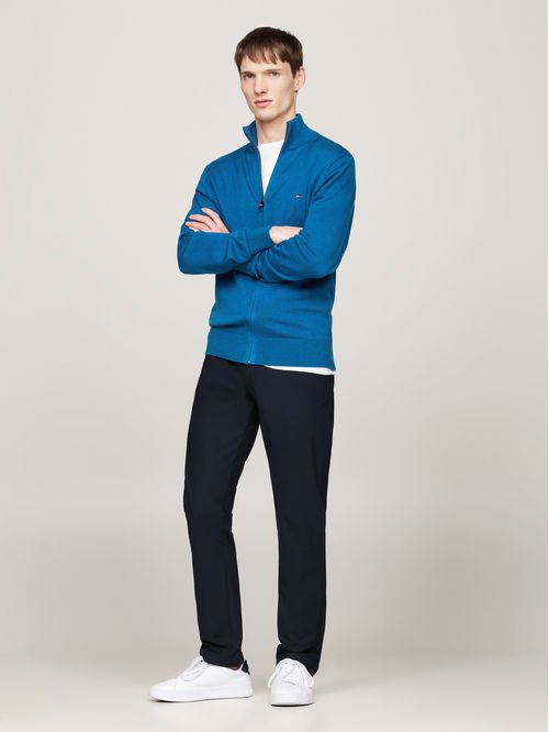 PIMA ORG CTN CASHMERE ZIP THRU