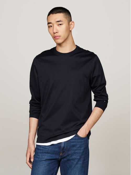 DC MERCERIZED L/S TEE