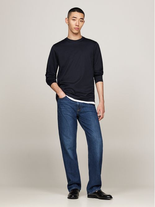 DC MERCERIZED L/S TEE