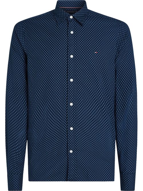 BRUSHED PRINT SF SHIRT
