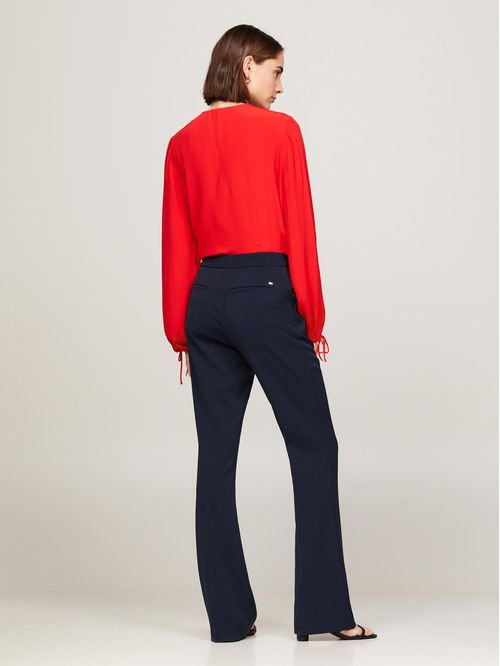PANTALON GOLD BUTTON FLARE PANT
