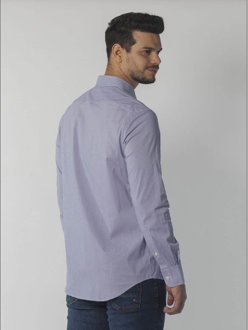 CAMISA VESTIR DRESS SHIRT NAVY