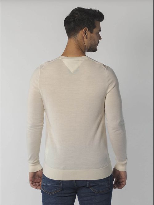 SWEATER DC FINE GAUGE MERINO CREW NK