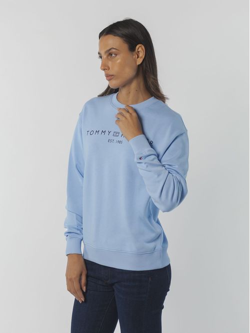 SWEATSHIRT IM MDN REG CORP LOGO C-NK SWTS