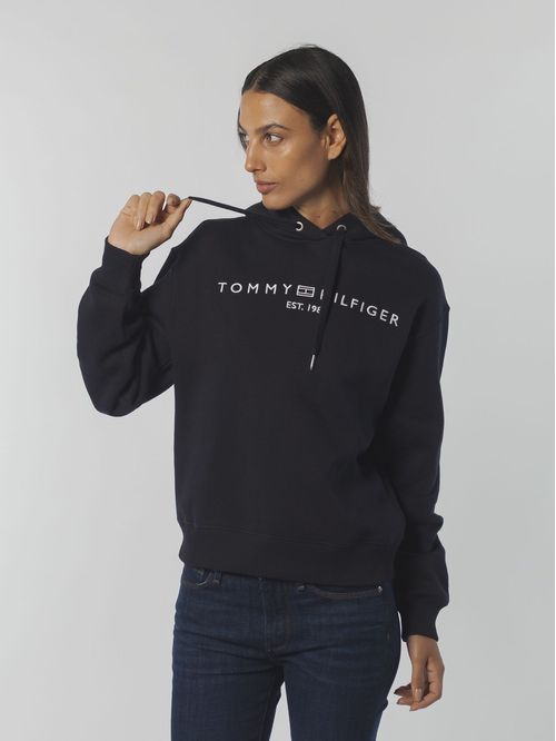SWEATSHIRT MDRN REG CORP LOGO HOODIE