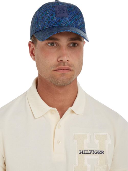 MONOGRAM TWILL AOP 6 PANEL CAP