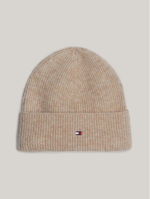 ESSENTIAL FLAG FUZZY BEANIE
