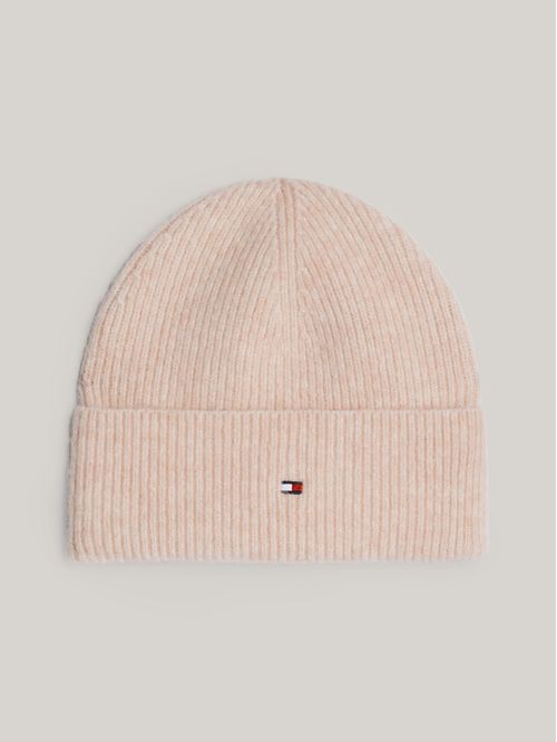 ESSENTIAL FLAG FUZZY BEANIE