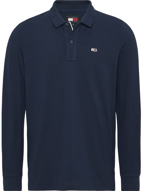 POLO TJM SLIM PLACKET LS POLO