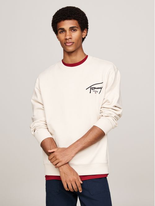 SWEATSHIRT TJM REG ENTRY GRAPHIC CREW EXT