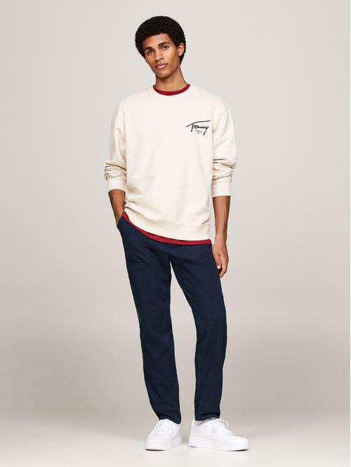 SWEATSHIRT TJM REG ENTRY GRAPHIC CREW EXT