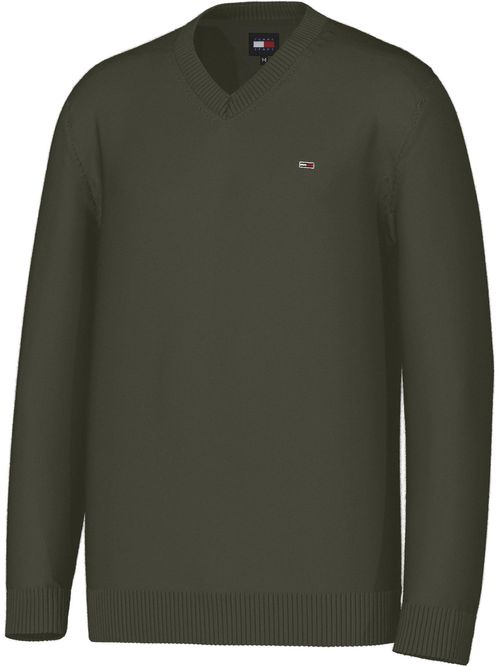 SWEATER TJM SLIM ESSENTIAL VNECK
