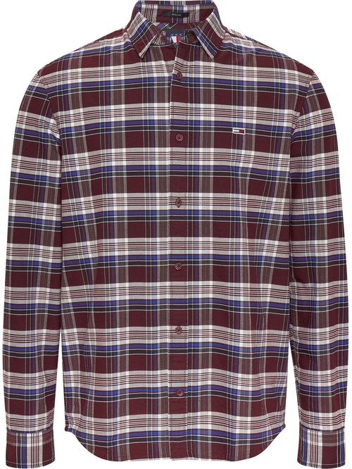 CAMISA TJM REG OXFORD CHECK SHIRT TH