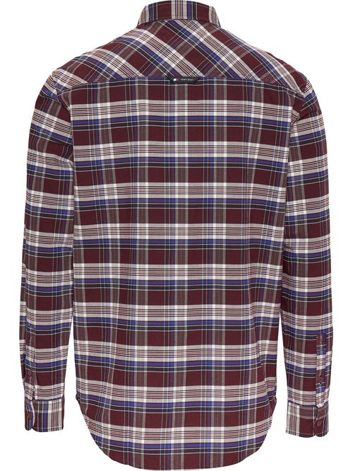 CAMISA TJM REG OXFORD CHECK SHIRT TH