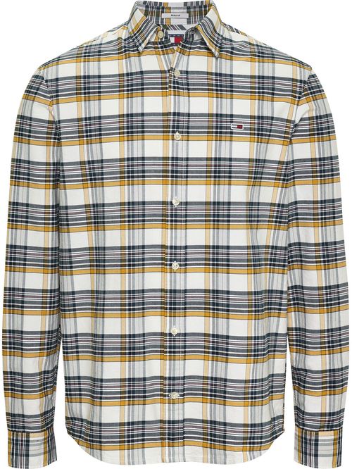 CAMISA TJM REG OXFORD CHECK SHIRT TH