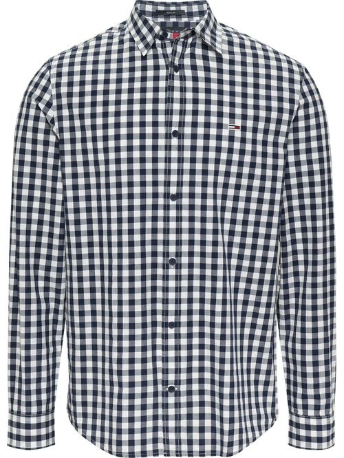 CAMISA TJM REG POPLIN CHECK SHIRT TH