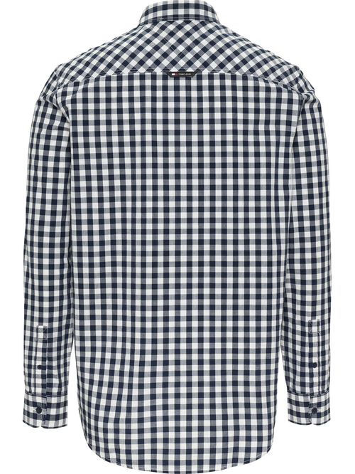 CAMISA TJM REG POPLIN CHECK SHIRT TH