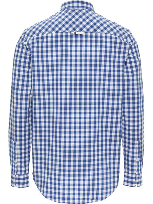 CAMISA TJM REG POPLIN CHECK SHIRT