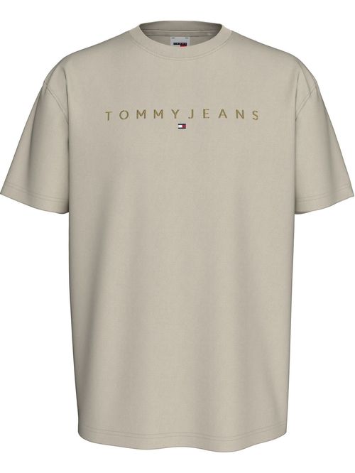 CAMISETA TJM REG GOLD LINEAR LOGO TEE E