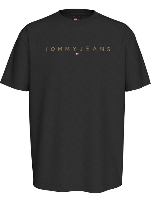 CAMISETA TJM REG GOLD LINEAR LOGO TEE E