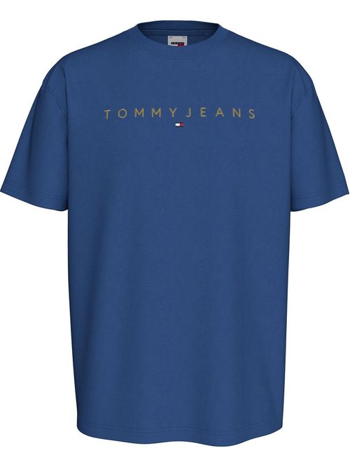 CAMISETA TJM REG GOLD LINEAR LOGO TEE E