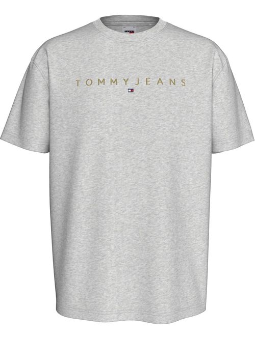 CAMISETA TJM REG GOLD LINEAR LOGO TEE E