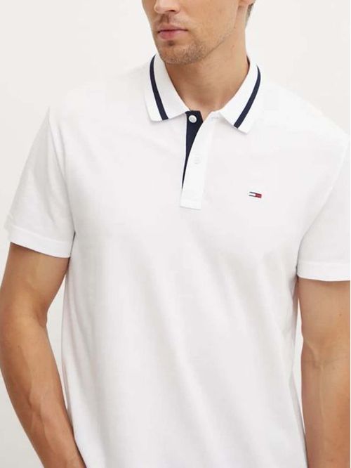 POLO TJM NECK BRANDED POLO EXT