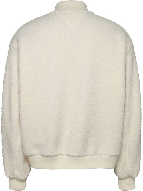 SWEATSHIRT TJM BOXY TEDDY ZIP THRU BOMBER