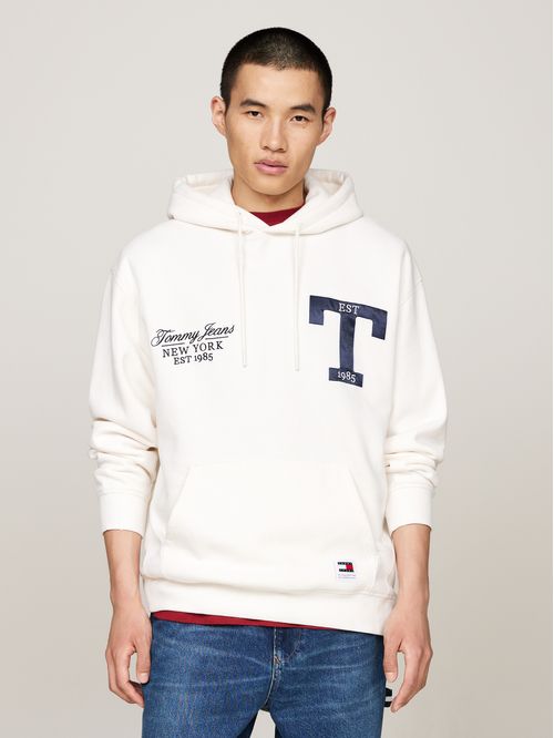 SWEATSHIRT TJM RLX TOMMY GLITTER HOODIE