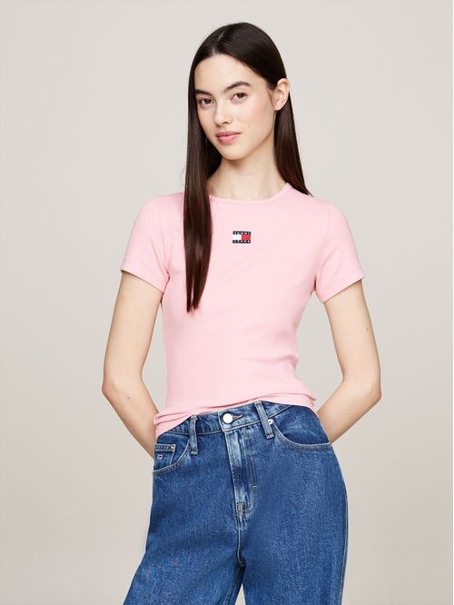 CAMISETA TJW SLIM BADGE RIB TEE