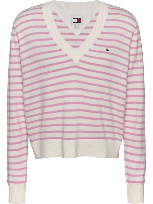 SWEATER TJW ESSENTIAL VNECK SWEATER EX TH